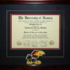 The University of Kansas - Masters Degree with Old-School Logo
