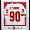 Neil Smith - Kansas City Chiefs - Autographed Football Jersey