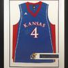 Sherron Collins - Kansas University All-Time Wins Record Holder - Autographed Jersey