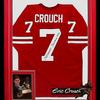 Eric Crouch - 2001 Heisman Trophy Winner - Nebraska Cornhuskers - Photo & Autographed Football Jersey