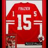 Tommie Frazier - 1995 Heisman Trophy Runner-Up - Nebraska Cornhuskers - Autographed Photo & Autographed Football Jersey