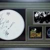 Nickelback - CD, Photo & Autographed Drum Head